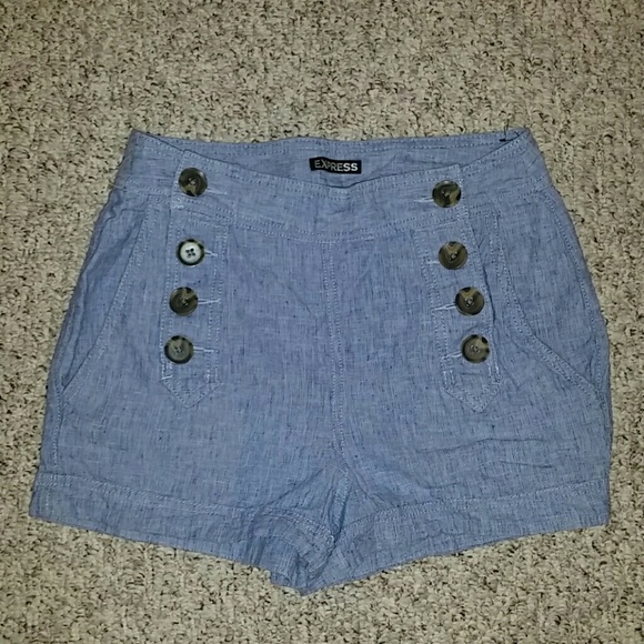 High waisted shorts