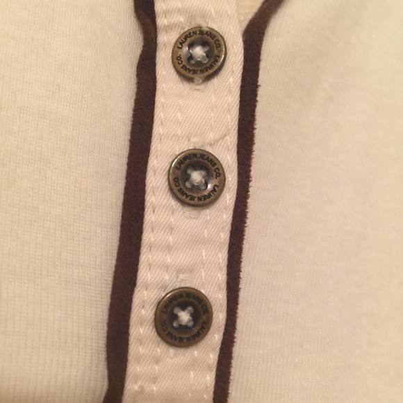 Ralph Lauren egg shell top - Picture 3 of 4