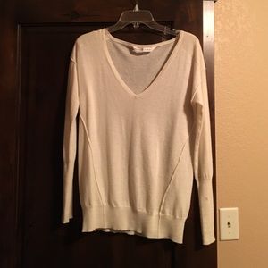 Off white cashmere athleta sweater
