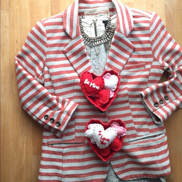 Anthro striped jacket - Picture 3 of 4