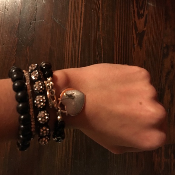 Jewelry - Crystal Black Tie Bracelet