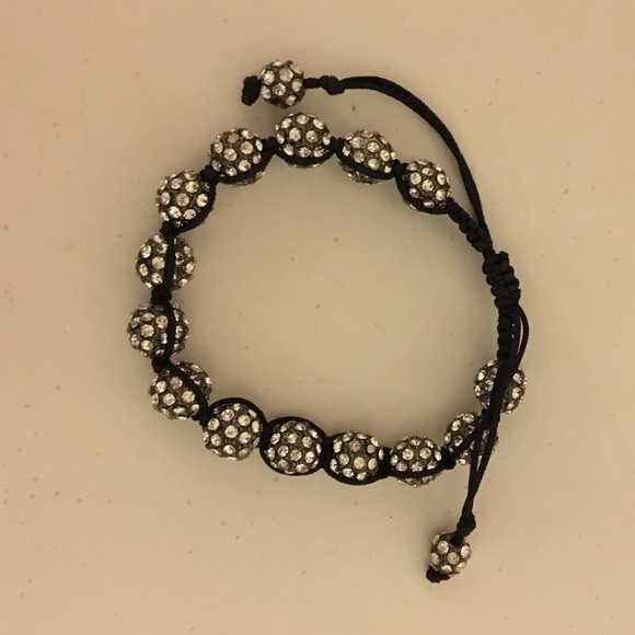Crystal Black Tie Bracelet - Picture 2 of 2
