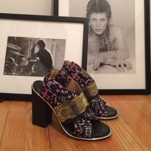 Boldly Printed Sandals