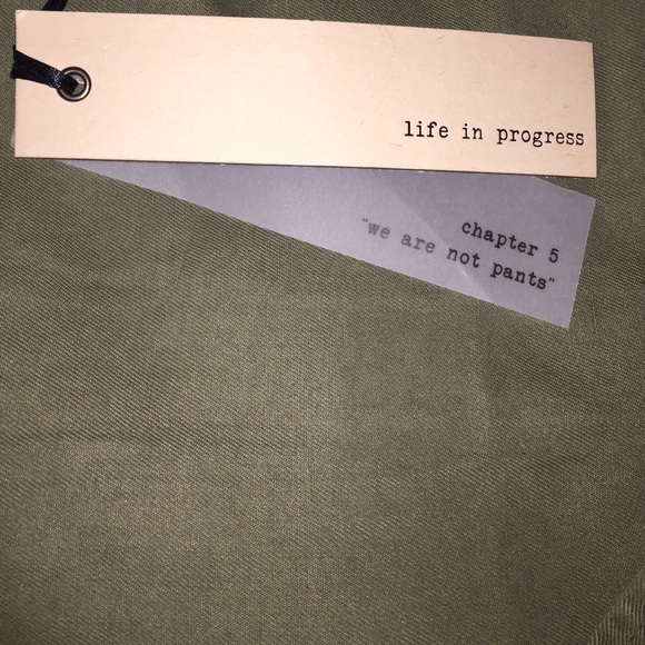 Life In Progress Olive Jumpsuit - Picture 3 of 3