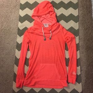 Buckle Lounge bright coral hooded thermal SZ S
