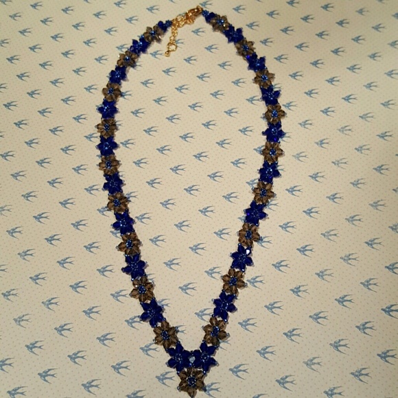 🆕 Handmade Swarovski crystal necklace - Picture 4 of 4