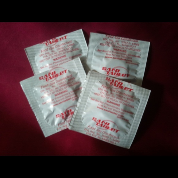 Sani-Tablet for Pedicure Spa