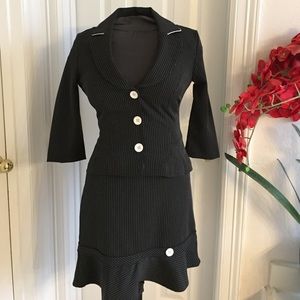 Jacket and skirt set