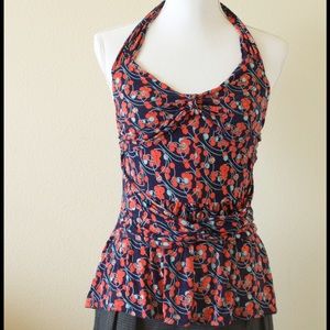 Anthropologie Rio Rao halter top