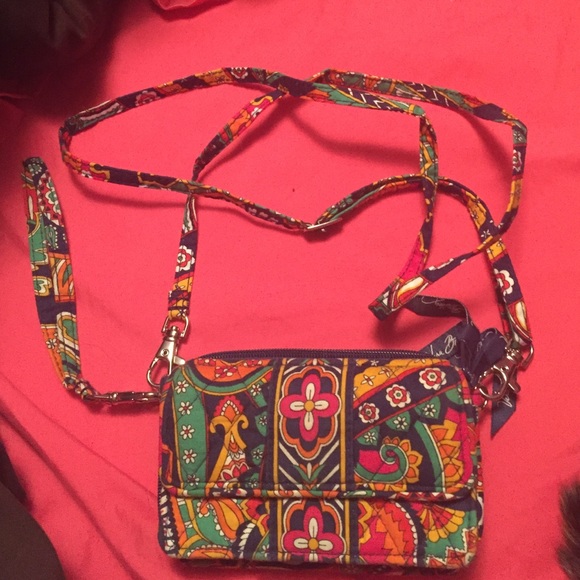 Vera Bradley All in One crossbody/ Wristlet.
