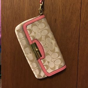 Coach wristlet