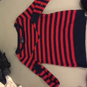 striped American Eagle sweater