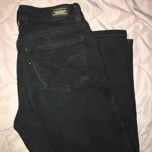 Black Skinny Levi Jeggings
