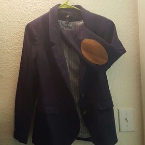 Elbow pad blazer