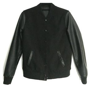 Kill city faux leather bomber by kill city