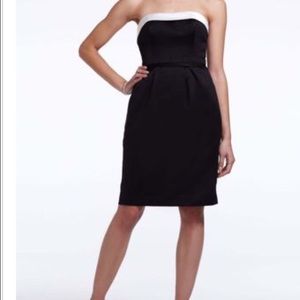 David's Bridal Dress, black and white