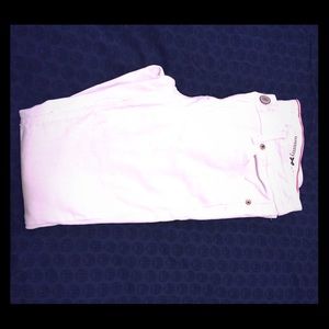 Tommy girl white ankle skinny jeans