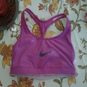 Nike dri fit reversible sports bra