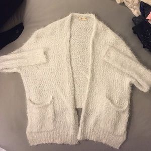 Soft white Hollister cardigan