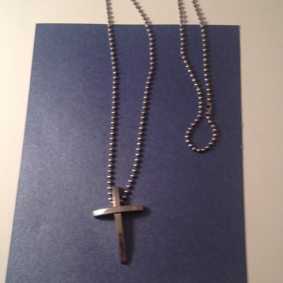 Stainless steel necklaces cross