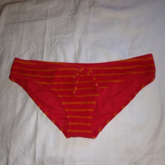 NWT Old Navy Striped Terry Cloth Bikini Bottoms