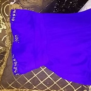 Strapless dress