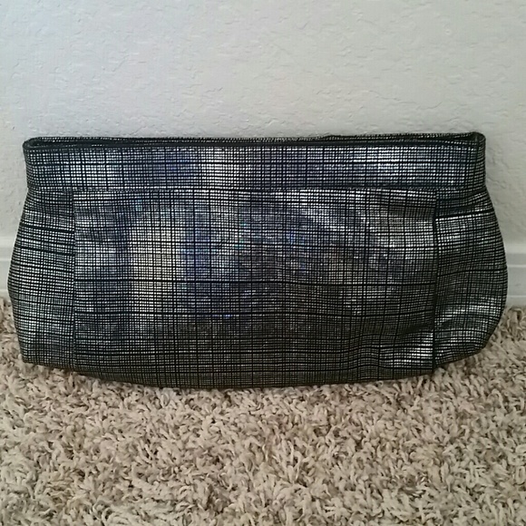 Sparkling Silver Clutch