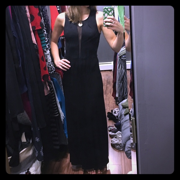 Dresses & Skirts - Beautiful sheer black maxi dress