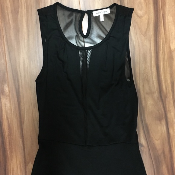 Beautiful sheer black maxi dress - Picture 4 of 4