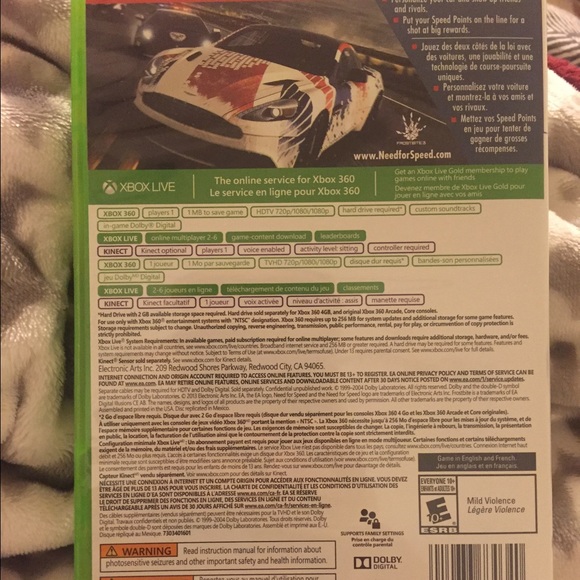 Need for Speed Rivals XBOX-360 - Picture 2 of 3