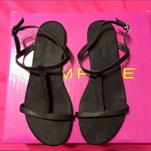 H&M BLACK SANDALS  ✨