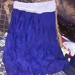 Navy blue dress
