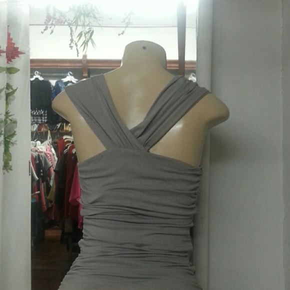 Grey top with sequin - Picture 2 of 2