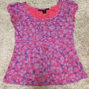 Marc Jacobs baby doll floral top xs