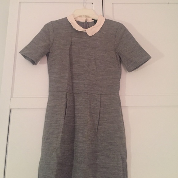 Size 4 J.Crew Peter Pan Collar Dress