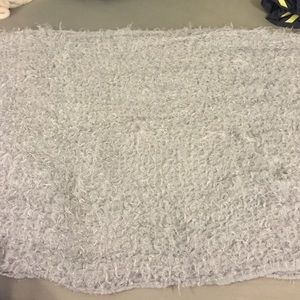 Gray Infiniti scarf