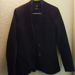 Black work blazer