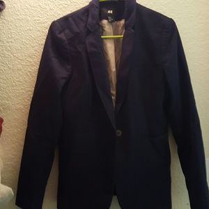 Navy blue blazer