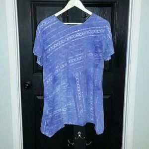 Shannon Ford New York purple sequin sparkle shirt