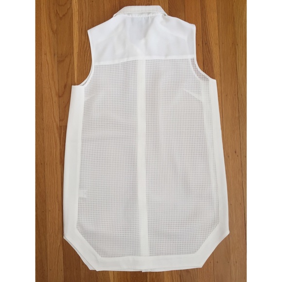 Barneys NY Sleeveless Shirt Dress - Picture 2 of 3