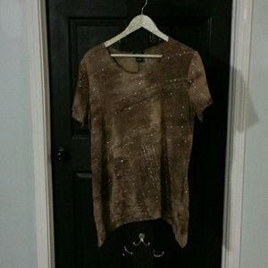 Brown Shannon Ford Sparkle shirt