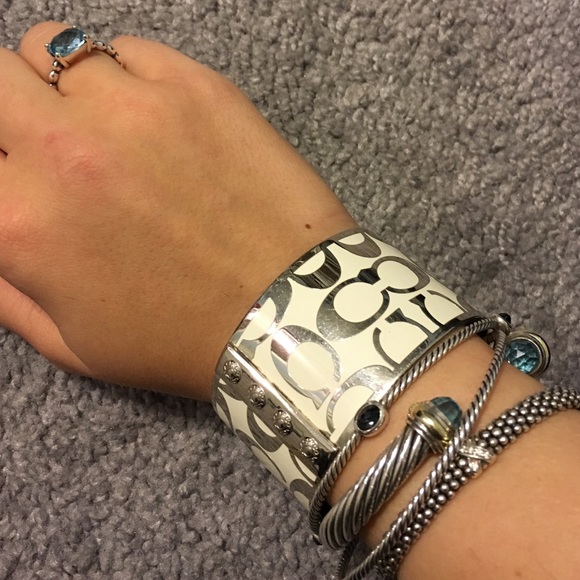 Coach Enamel Bangle Bracelet