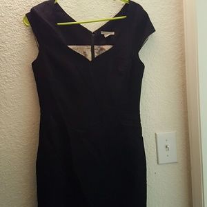 Black cocktail dress