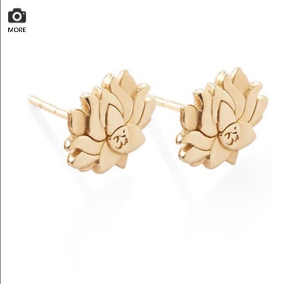 Lotus Peace Petals Post Earrings