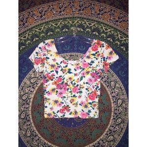 Floral Crop Top
