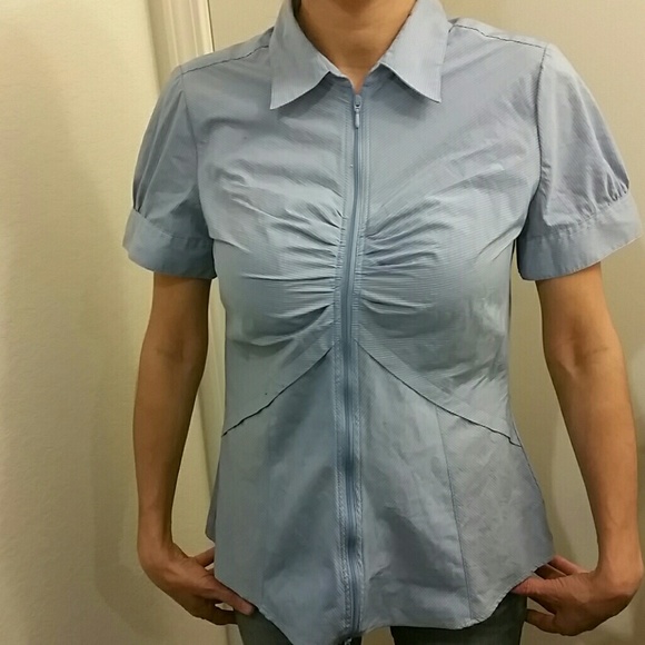 Light Blue Blouse
