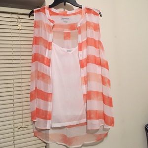 Liz Claiborne Cabana top ( with camisole)