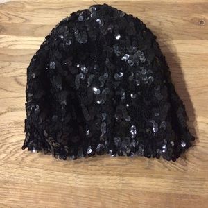 H&M sequined beanie