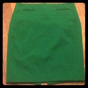 Green express pencil skirt- like new!