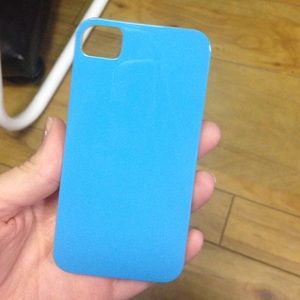 Blue and Yellow iPhone 4 case